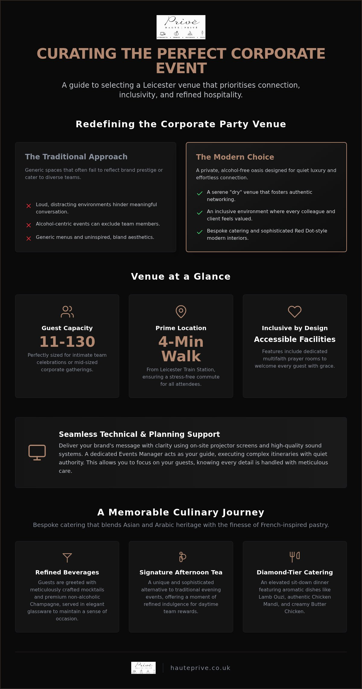 Corporate Party Venue Leicester: Curating Sophisticated Business Celebrations in 2026