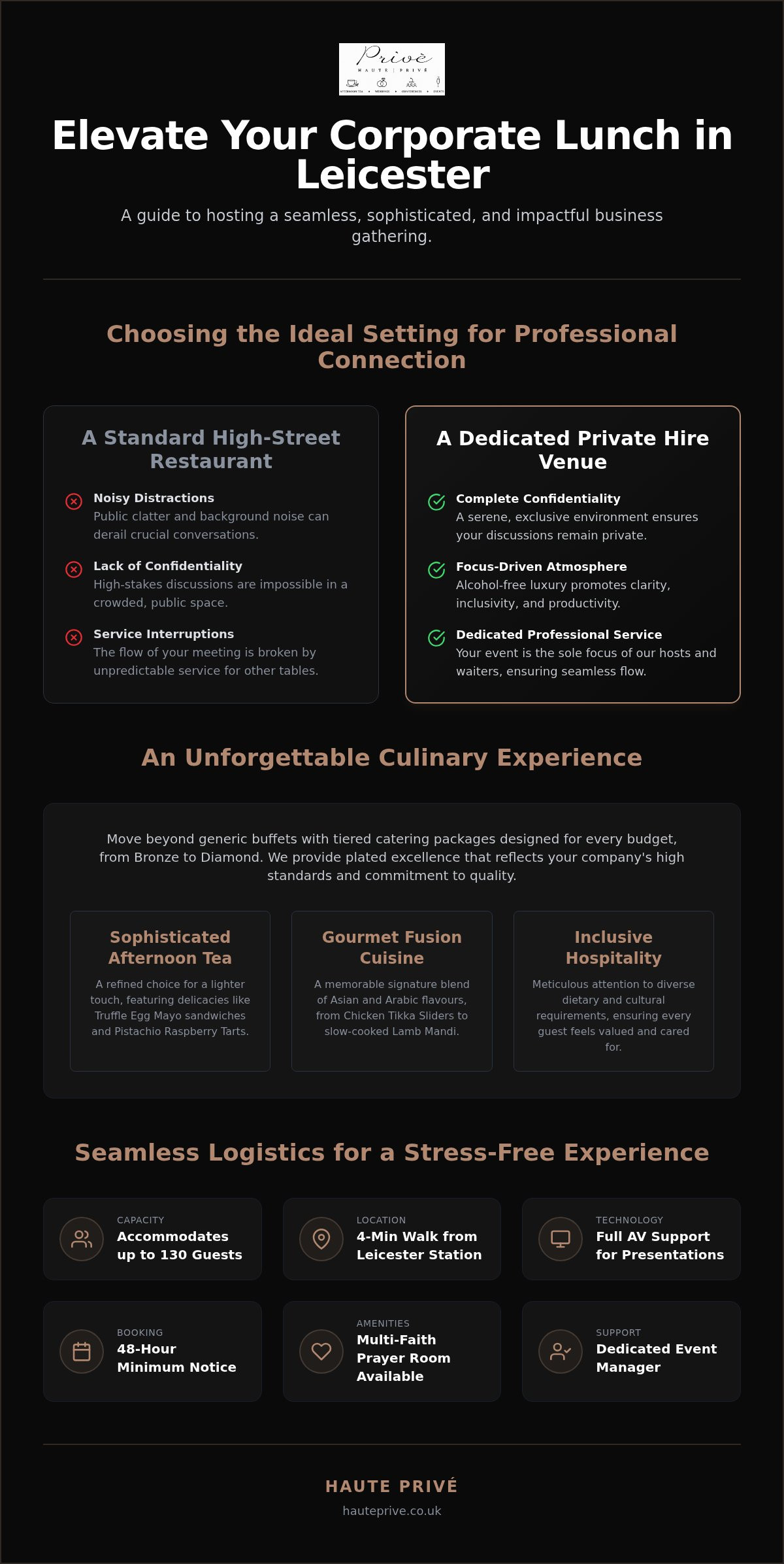 Corporate Lunch Venue Leicester: Hosting Sophisticated Business Meetings in 2026